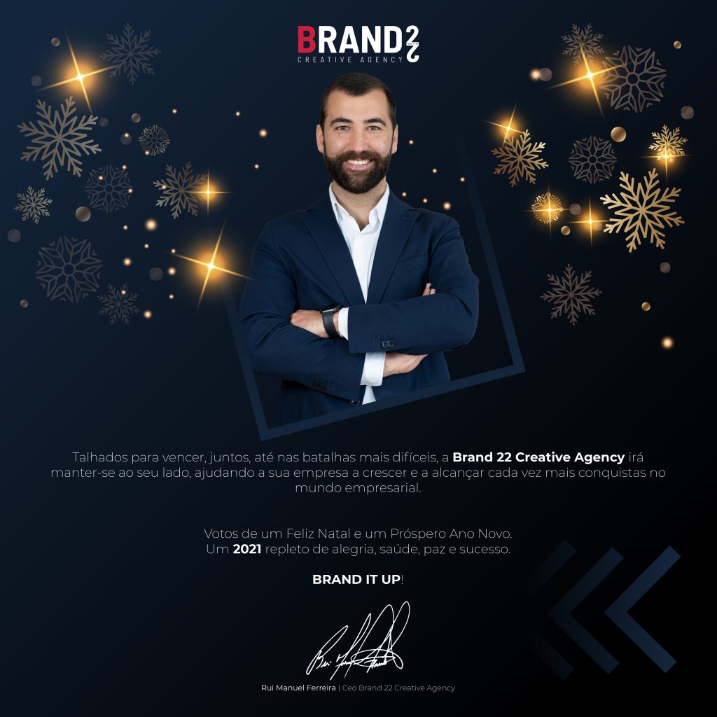 Mensagem de Natal – CEO Brand22 Creative Agency