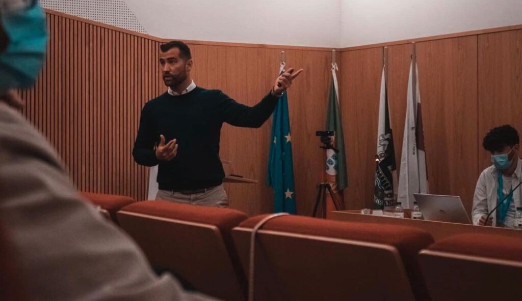 Rui Manuel Ferreira orador nas 2as Jornadas de Comunicação e Jornalismo
