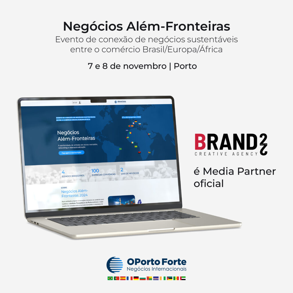 Brand22 é media partner do evento Negócios Além-Fronteiras 2024