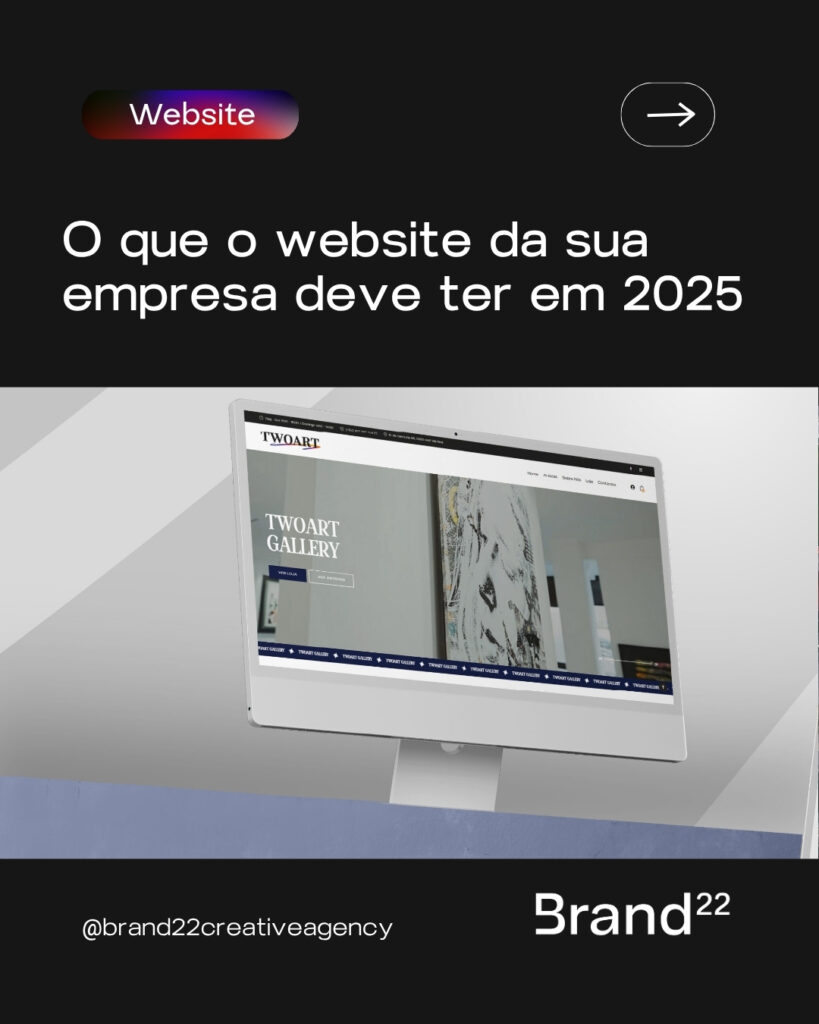 O que o website da sua empresa deve ter em 2025