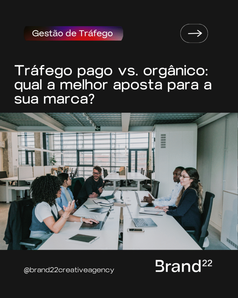 Tráfego pago vs. orgânico: qual a melhor aposta para a sua marca?